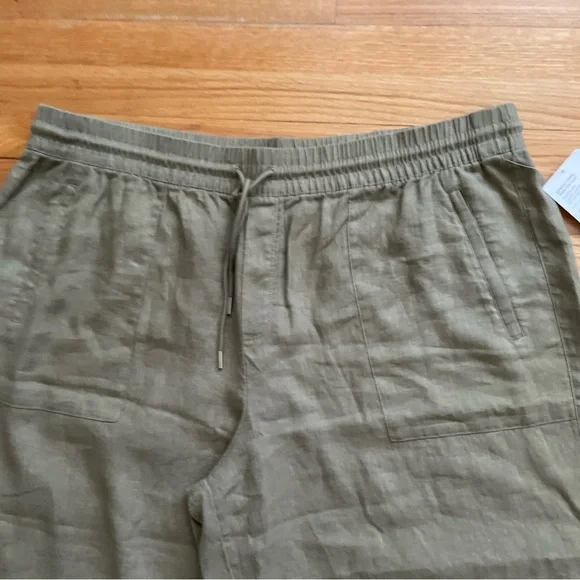 Athleta PLUS 2X Retreat Linen High Rise Wide Leg Pant - Picture 2 of 5